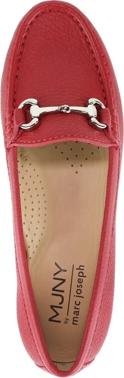 Marc Joseph New York Womens Carter Road Slip On Comfort Buckle Loafer - Image 5