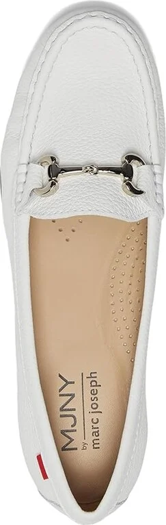 Marc Joseph New York Womens Carter Road Slip On Comfort Buckle Loafer - Image 9