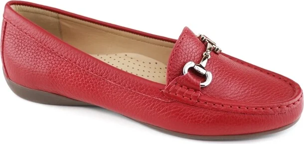 Marc Joseph New York Womens Carter Road Slip On Comfort Buckle Loafer