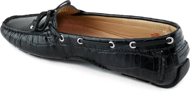 Marc Joseph New York Womens Cypress Hill Tiebow Driver Loafer - Image 9