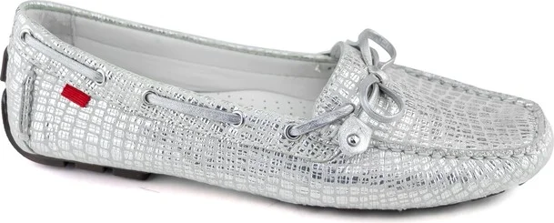 Marc Joseph New York Womens Cypress Hill Tiebow Driver Loafer