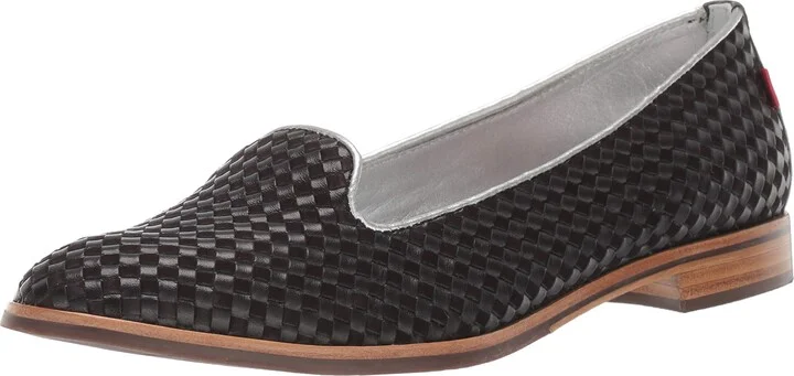 Marc Joseph New York Womens Genuine Leather Made in Brazil Columbus Circle Flat Ballet