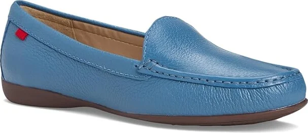 Marc Joseph New York Womens Lake Road Comfort Slip on Leather Loafer