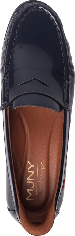 Marc Joseph New York Womens Newbury Street Hands-Free Slip On Technology Penny Loafers - Image 11