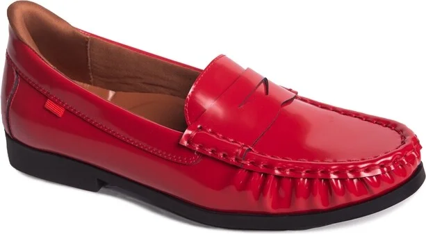 Red Faux Patent