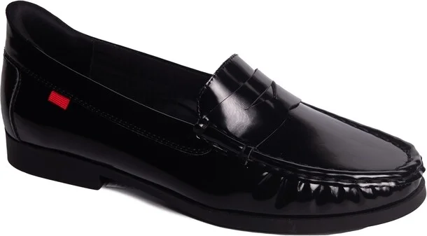 Marc Joseph New York Womens Newbury Street Hands-Free Slip On Technology Penny Loafers