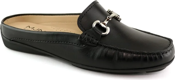 Marc Joseph New York Womens Slip On Ocean Drive Buckle Mule