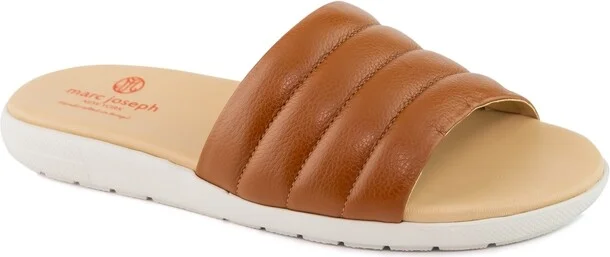 Marc Joseph New York Womens Slip On Slide Sandals