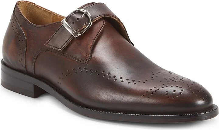 Marc Slip-On with Buckle Leather Oxfords - Image 2