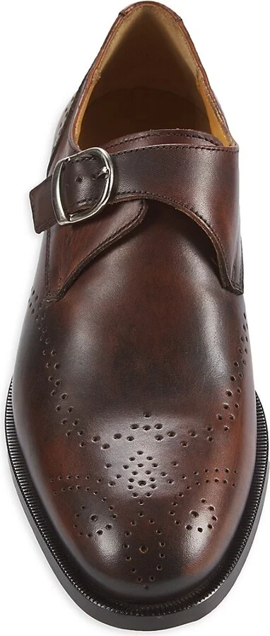 Marc Slip-On with Buckle Leather Oxfords - Image 5