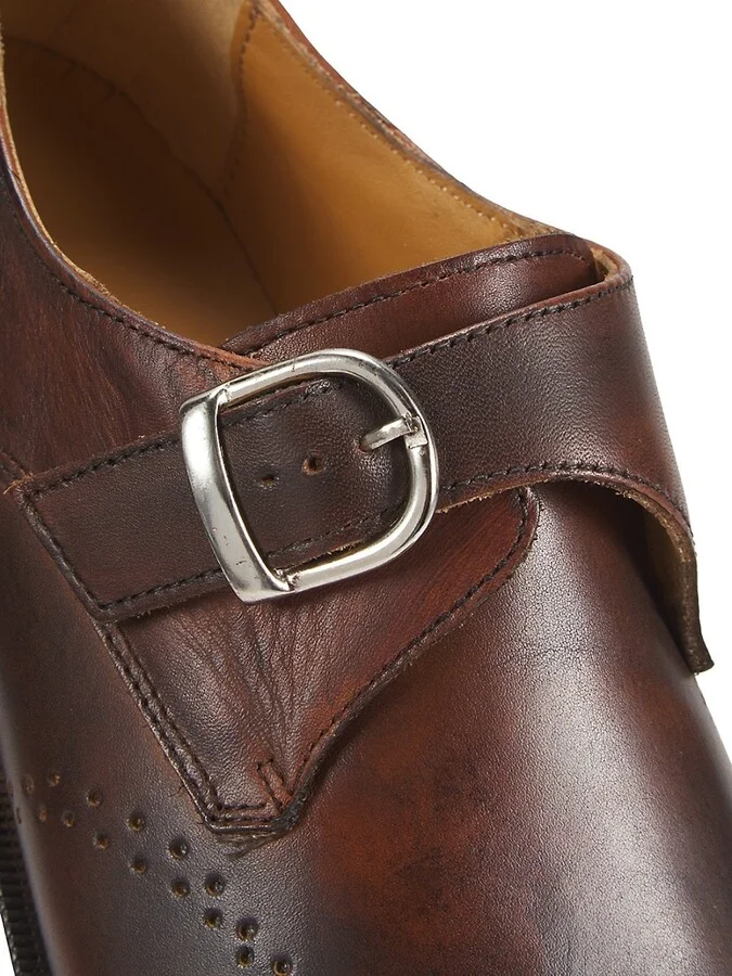 Marc Slip-On with Buckle Leather Oxfords - Image 6