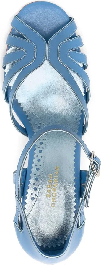 Marcel 65mm cut-out sandals - Image 4