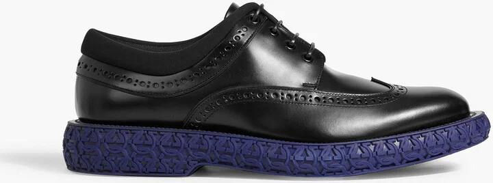 Marcel perforated leather brogues
