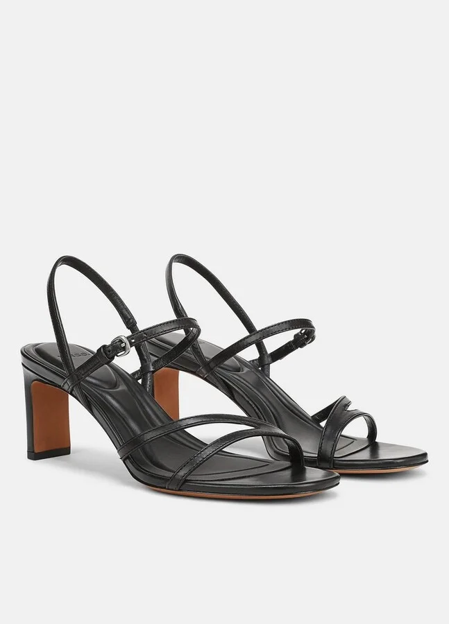 Marcela Leather Heeled Sandal - Image 2