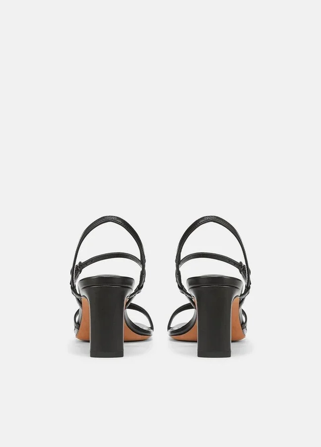 Marcela Leather Heeled Sandal - Image 3
