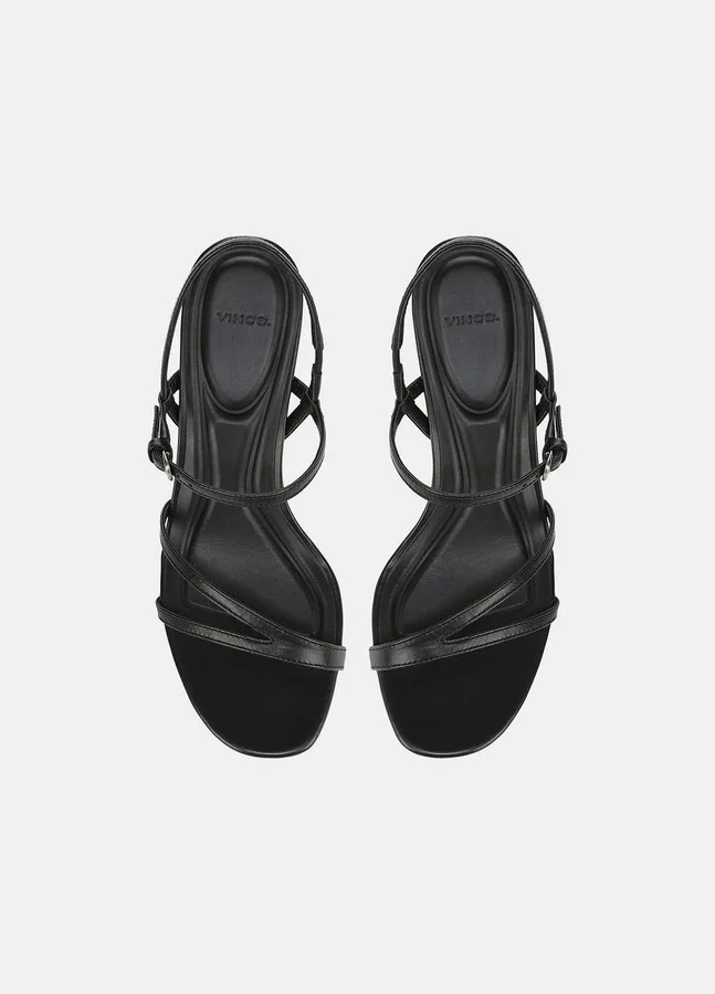 Marcela Leather Heeled Sandal - Image 4