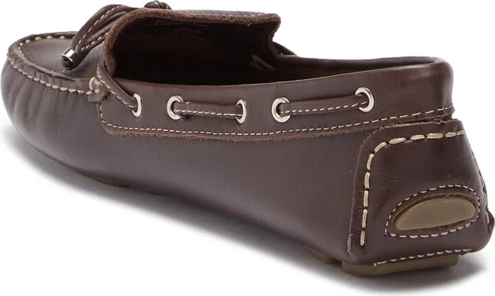 Marcella Leather Moc Loafer - Image 3