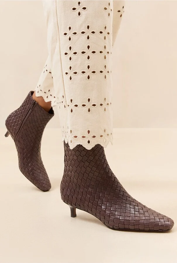 Marcella Woven Bootie - Image 2