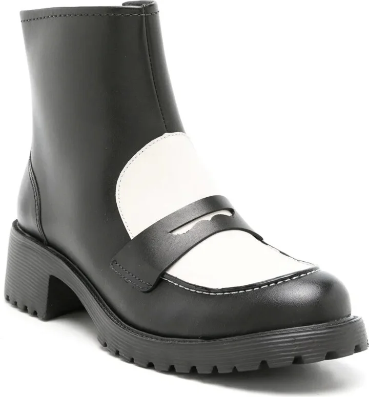 Marcellie two-tone boots - Image 2