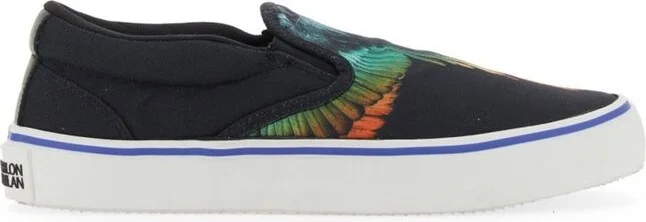 Marcelo Burlon County Of Milan Logo Printed Loafers