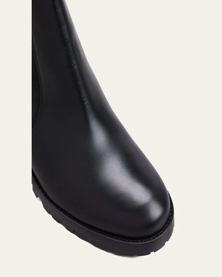 Marchacroche Leather Red Sole Booties - Image 2
