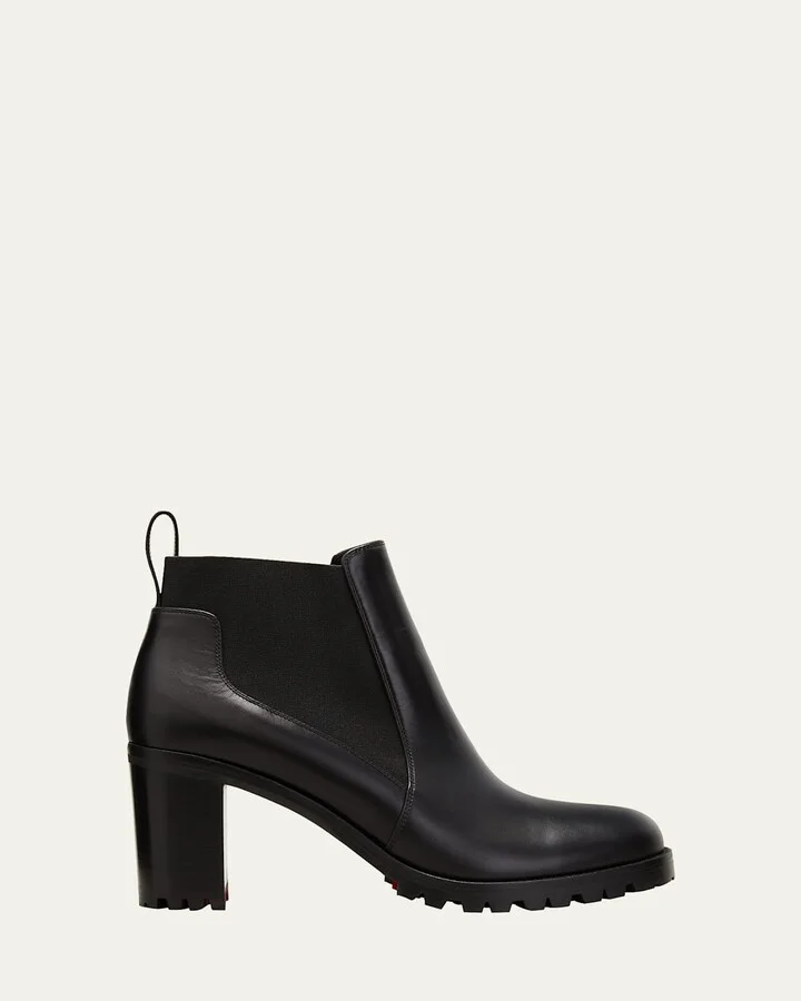 Marchacroche Leather Red Sole Booties