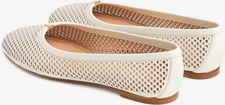 Marcie Ballerina Flats in Leather - Image 2