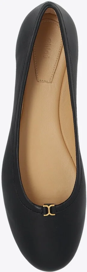 Marcie Calf Leather Ballet Flats - Image 3
