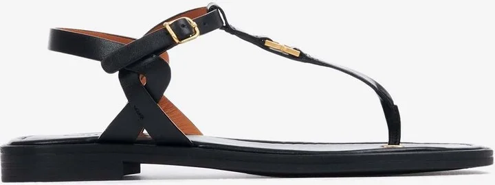 Marcie Flat Leather Sandals