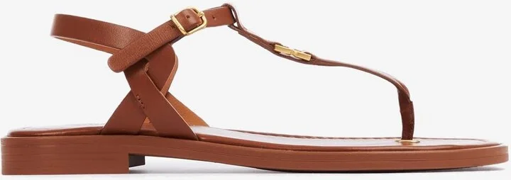 Marcie Flat Leather Sandals