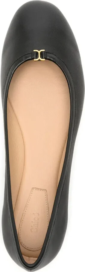 Marcie leather ballerina shoes - Image 4