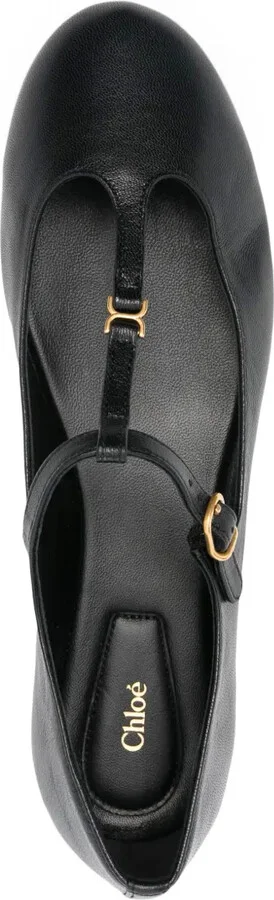 Marcie leather ballerina shoes - Image 4