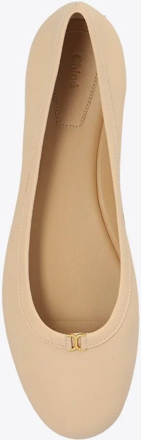 Marcie Leather Ballet Flats - Image 3