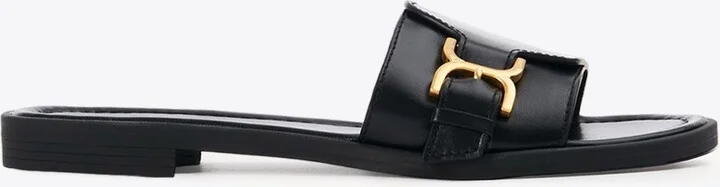 Marcie Leather Slides