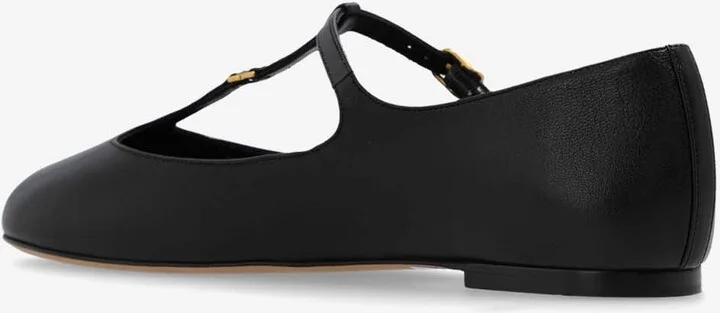 Marcie Mary-Jane Leather Ballet Flats - Image 2