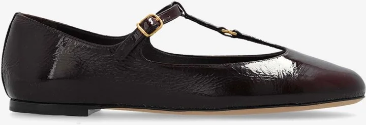 Marcie Mary-Jane Patent Leather Ballet Flats