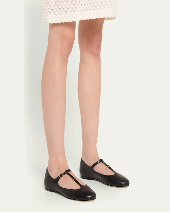 Marcie Patent Mary Jane Ballerina Flats - Image 3
