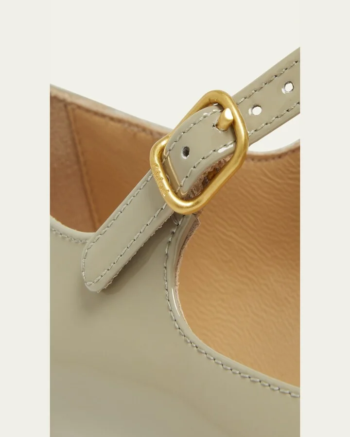 Marcie Patent Mary Jane Ballerina Flats - Image 5