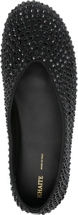 Marcy crystal-emebellished ballerinas - Image 4