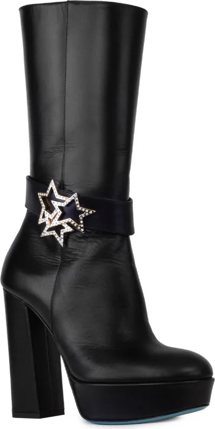 Mare Pltform Boot Black Chantal - Image 2