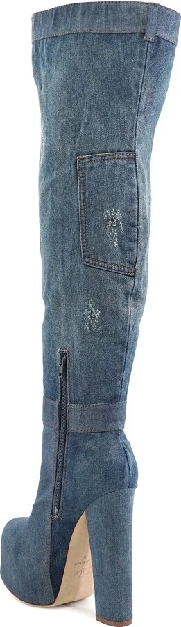 Mareah Over the Knee Platform Boot - Image 2