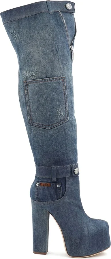Mareah Over the Knee Platform Boot - Image 3
