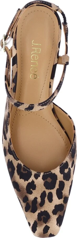Maretta Slingback Half D'Orsay Kitten Heel Pump - Image 5