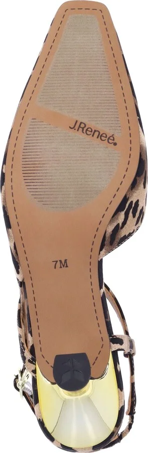 Maretta Slingback Half D'Orsay Kitten Heel Pump - Image 6