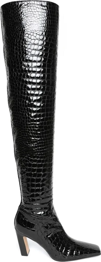 Marfa 85mm leather boots