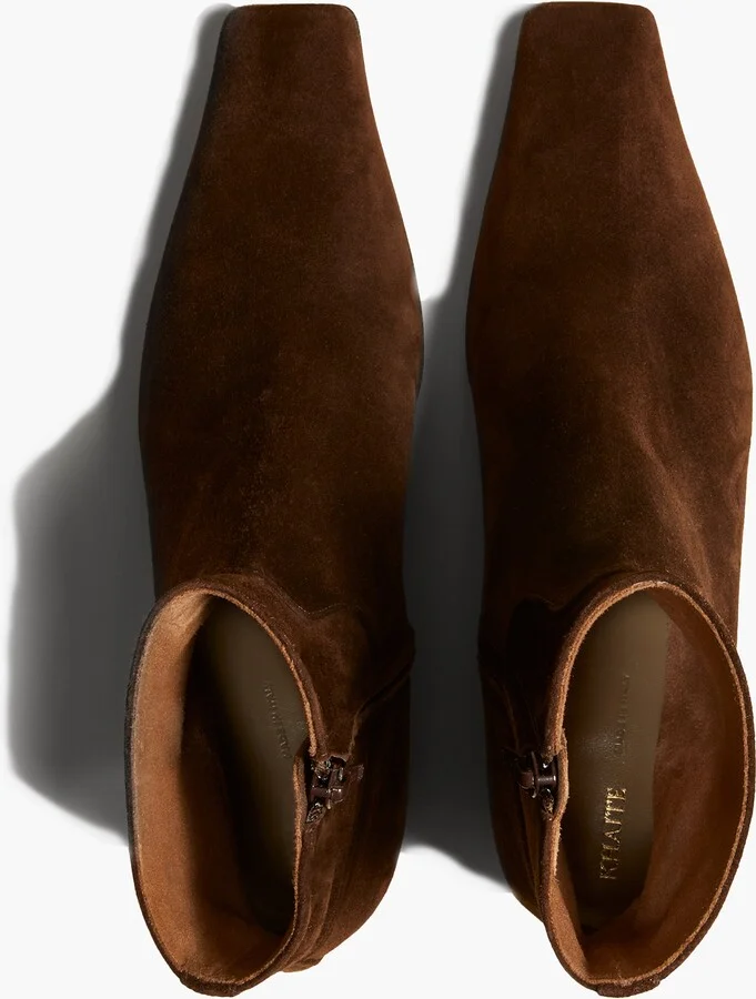 Marfa Ankle Boot in Coffee Suede - Image 3