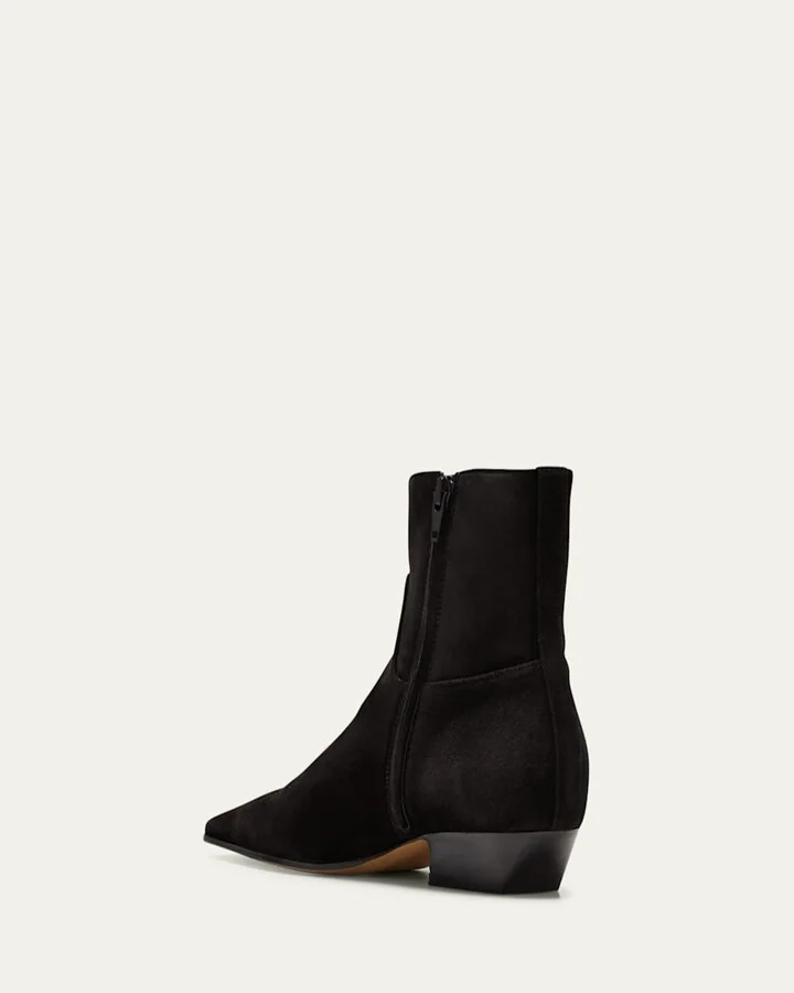 Marfa Suede Ankle Boots - Image 5