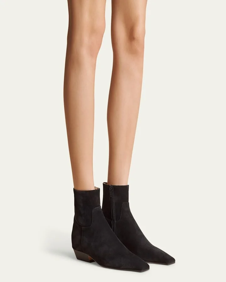 Marfa Suede Ankle Boots - Image 10