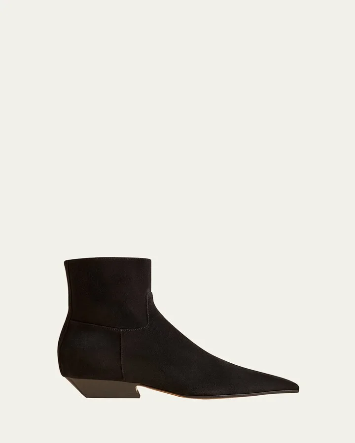 Marfa Suede Ankle Boots