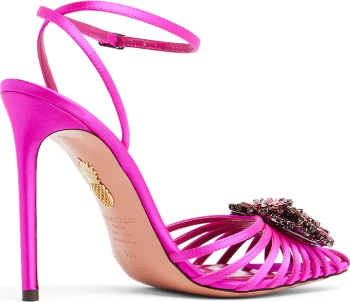 Margarita 105mm crystal-embellished pumps - Image 3